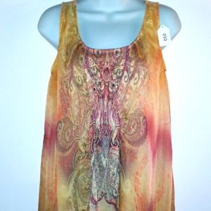 S - ONE WORLD – BLOUSE – ORANGE –